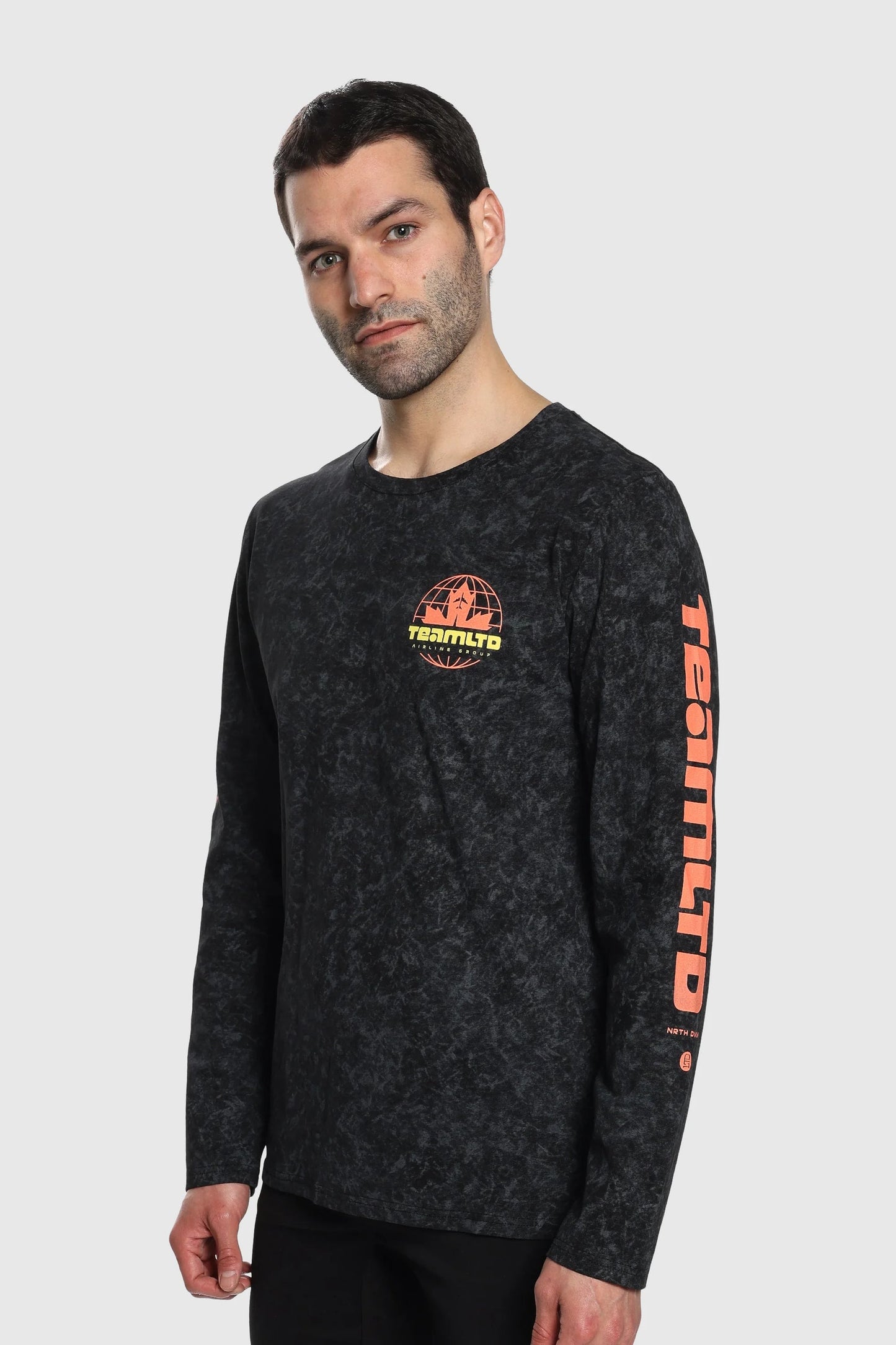 Airways L/S - Black Marble