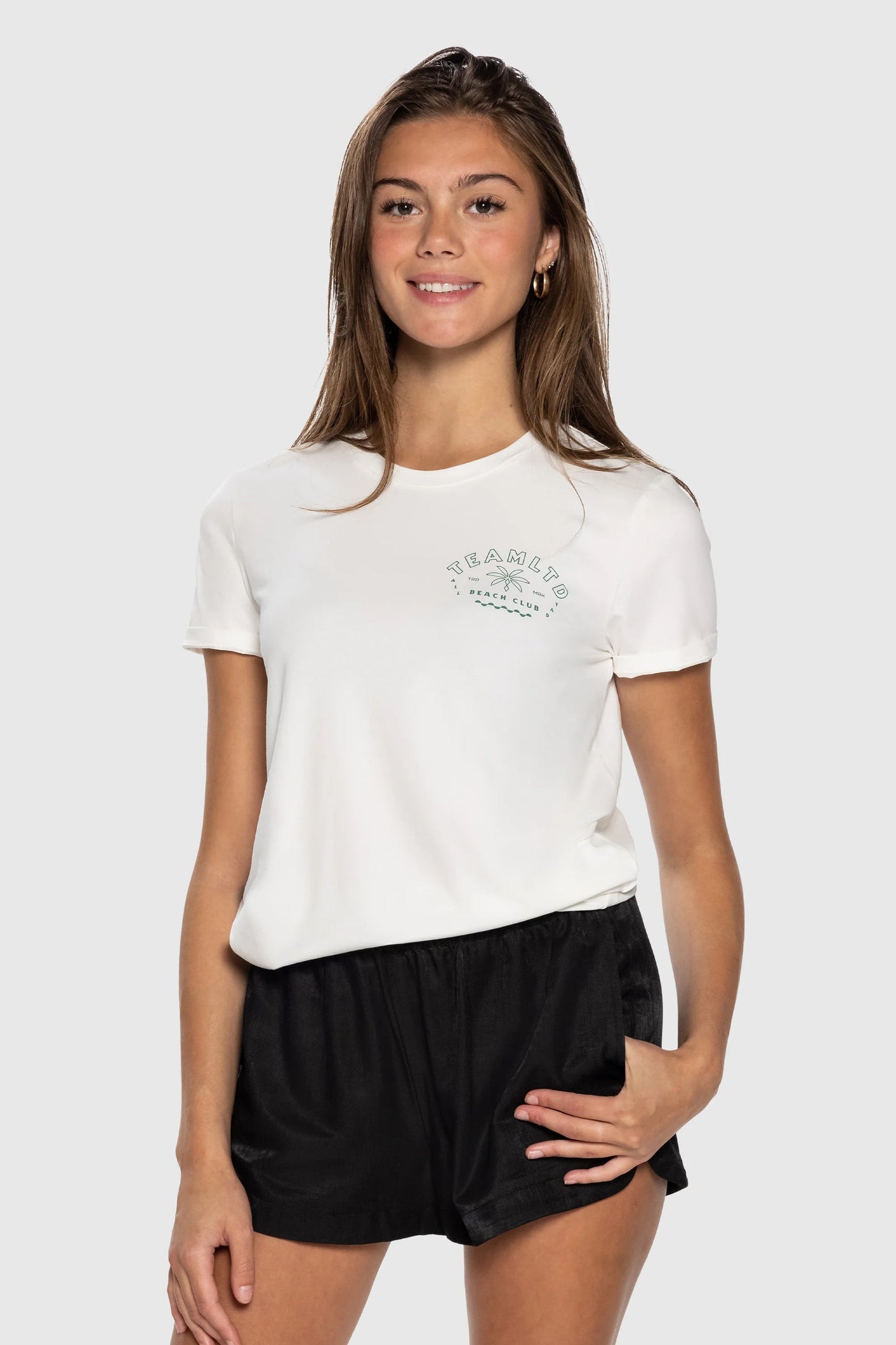 Beach Club Tee - White