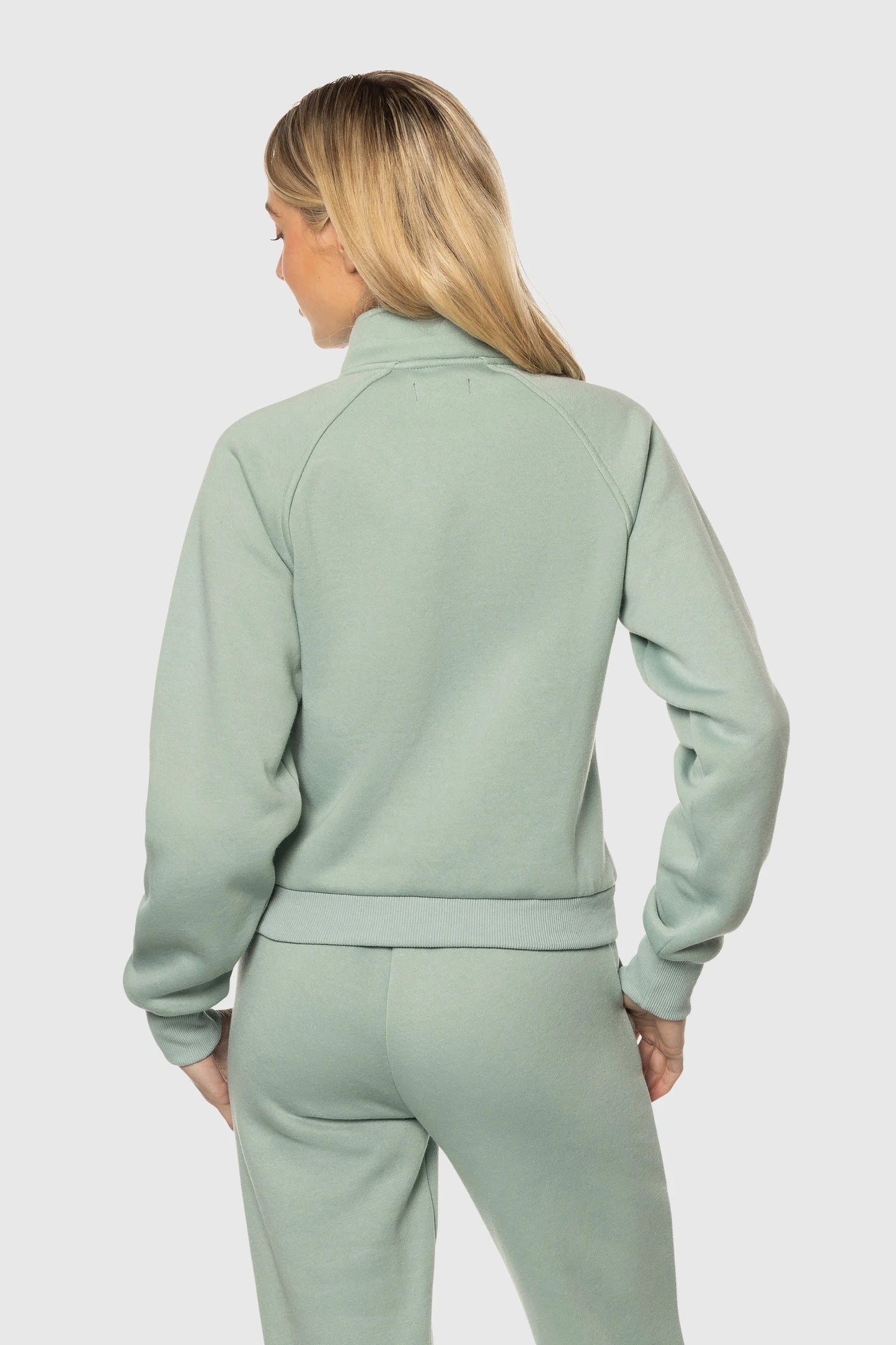 Fleece Zip - Mint