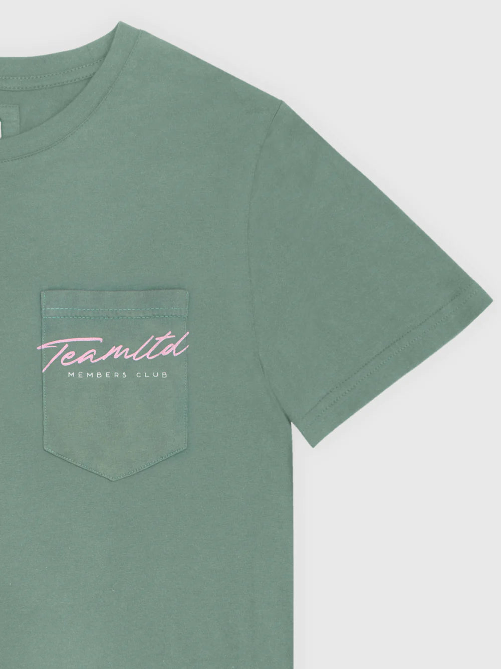 Members Pocket Tee - Washed Green